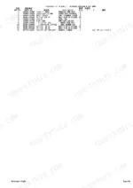 yanmar-tl150-4tne106t-tbl-engine-parts-catalog-page-9.webp Yanmar TL150, 4TNE106T-TBL parts list for flywheel housing and oil sump components with reference numbers.