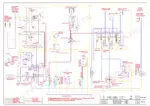 yanmar-v120-wheel-loader-service-manual-hydraulic-409.webp Yanmar V120 hydraulic circuit diagram showing travel drive, valve bank, steering unit, and pump system components.