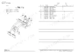 yanmar-v3-3-v4-3-wheel-loader-parts-catalog-0ck20-m32202en-parts-list-9.webp Yanmar V3-3 / V4-3 Wheel Loader lift arm exploded view diagram and parts list table
