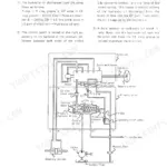 Yanmar V3-5, V4-5, V4-5HL (US) hydraulic system diagram showing steering pump, priority valve, and neutral operation theory.