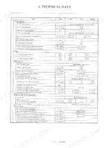 yanmar-v3-5-to-us-wheel-loader-service-manual-52700020-specs-22.webp Yanmar V3-5, V4-5, V4-5HL (US) technical data table for transmission, axle, steering, and hydraulic pump specifications.