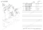 yanmar-v3-5-to-v4-5b-wheel-loader-parts-catalog-0cs10-m38602en-engine-parts-17.webp Yanmar V3-5, V4-5, V4-5A, V4-5B, 3TNE84-EKAH, 3TNE84T-EKAH, 3TNV84T-XKAH engine mount exploded view and parts list table.