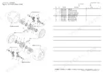 yanmar-v4-5d-us-wheel-loader-parts-catalog-0cs10-m47800en-drivetrain-parts-25.webp Yanmar V4-5D (US), 4TNV88-NKAH exploded view of differential gear assembly with parts list and reference numbers.