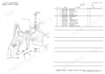 yanmar-v4-5d-v5-d-wheel-loader-parts-catalog-0ck20-m41900en-chassis-parts-44.webp Yanmar V4-5D, V5-D, 4TNV88-NKAH front frame exploded view diagram and parts list with pins, bolts, and thrust collars.