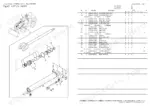 yanmar-v4-6-wheel-loader-parts-catalog-0cs10-m53402en-hydraulic-parts-87.webp Yanmar V4-6 lift cylinder exploded view diagram and parts list including piston, seals, and rod assembly components.