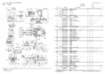 yanmar-v4-6-wheel-loader-parts-catalog-0cs10-m53402en-parts-list-10.webp Yanmar V4-6 parts list diagram showing label and accessory placement on the wheel loader cabin and chassis.