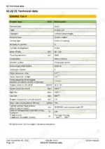 yanmar-v65-wheel-loader-service-manual-specs-49.webp Yanmar V65 service manual technical data table for Deutz D 2011 L04 Tier 4 engine specifications and settings.
