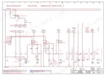 yanmar-v65-wheel-loader-service-manual-wiring-457.webp Yanmar V65 wiring diagram showing pre-heat, starter, engine shut-off systems, relays, fuses, and electrical connectors.