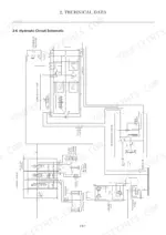 yanmar-v7-v8-wheel-loader-service-manual-mm548enwl00101-hydraulic-30.webp Yanmar V7, V8 hydraulic circuit schematic showing hydrostatic pump, motor, control valve, and cylinder components.