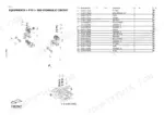 yanmar-v7-wheel-loader-parts-catalog-cp547enwl00100-parts-list-7.webp Yanmar V7 exploded view and parts list for the PTO 3rd hydraulic circuit, including fittings, hoses, and brackets.