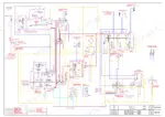 yanmar-v70s-wheel-loader-service-manual-02-hydraulic-371.webp Yanmar V70S hydraulic system schematic showing travel drive, valve banks, cylinders, and pump circuits.