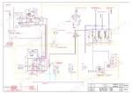 yanmar-v80-wheel-loader-service-manual-hydraulic-371-1.webp Yanmar V80, Wheel Loader hydraulic system diagram showing travel drive, valve bank, steering unit, and pump circuits.