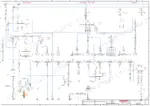 yanmar-v80-wheel-loader-service-manual-wiring-416-1.webp Yanmar V80, Wheel Loader wiring diagram showing power supply, start switch, glow plugs, and fuel pump electrical circuits.