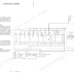 Yanmar ViO10-2A hydraulic system diagram showing boom circuit operation, control valve, and pump flow paths.