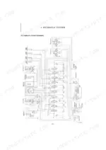 Yanmar ViO12-2A hydraulic circuit schematic showing control valve, pump, motors, and cylinders.