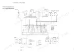 yanmar-vio15-2-excavator-service-manual-hydraulic-99.webp Yanmar ViO15-2 hydraulic circuit schematic for standard machines showing pump, control valve, and cylinder connections.