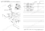 yanmar-vio15-2a-excavator-crawler-back-hoe-parts-catalog-0ck10-m40401en-controls-parts-33.webp Yanmar Vio15 exploded view of right control equipment, lock lever, and stand components.