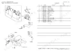 yanmar-vio15-2a-excavator-crawler-back-hoe-parts-catalog-0ck10-m40401en-engine-parts-17.webp Yanmar Vio15 exploded view diagram and parts list for silencer and air cleaner assembly.