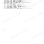 Yanmar Vio20-3 parts list for air cleaner assembly, including hoses, clamps, bolts, and unloader valve components.