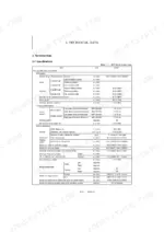 yanmar-vio20-excavator-service-manual-220104-specs-20.webp Yanmar ViO20 technical data table showing machine dimensions, travel performance, and work performance specifications.