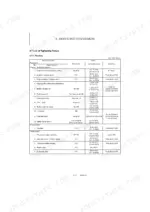yanmar-vio20-excavator-service-manual-220104-torque-48.webp Yanmar ViO20 service manual table listing tightening torque specifications for engine, electrical, and travel device components.