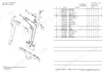 yanmar-vio25-6a-excavator-crawler-back-hoe-parts-catalog-0ck50-m00040en-boom-parts-151.webp Yanmar VIO25-6A boom assembly exploded view diagram and parts list with pins, shims, and bushings.