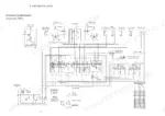 yanmar-vio25-6l-excavator-service-manual-mmb16lenma00101-hydraulic-41-1.webp Yanmar ViO25-6L hydraulic circuit schematic showing motors, cylinders, control valve, and relief valve pressure settings table.