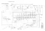 yanmar-vio26-6-excavator-service-manual-mmy16enma00100-hydraulic-40.webp Yanmar ViO26-6 hydraulic circuit schematic showing main control valve, pump, cylinders, and relief valve pressure settings table.