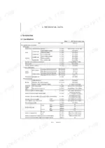 yanmar-vio27-2-vio35-2-excavator-service-manual-specs-21.webp Yanmar ViO27-2, ViO35-2 technical data table showing machine dimensions, travel speed, and work performance specifications.