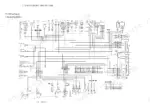 yanmar-vio27-2-vio35-2-excavator-service-manual-wiring-419.webp Yanmar ViO27-2, ViO35-2 standard electrical wiring diagram showing starter, fuse box, switches, and wire color codes.