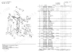 yanmar-vio27-5b-crawler-back-hoe-parts-catalog-0cs10-m52701en-boom-parts-140.webp Yanmar Vio27-5B exploded view diagram and parts list for boom assembly, including pins, shims, bolts, and hose covers.
