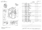 yanmar-vio27-5b-crawler-back-hoe-parts-catalog-0cs10-m52701en-cab-parts-74.webp Yanmar Vio27-5B cabin body exploded view diagram and parts list for assembly components, hinges, and seals.