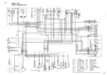 yanmar-vio30-2-crawler-backhoe-parts-catalog-y00k3672-1-wiring-5.webp Yanmar ViO30-2 previous wiring diagram showing cabin, fuse box, starting switch, relays, and electrical component connections.