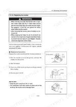 Yanmar VIO30-2, VIO35-2 (EP) bucket replacement procedure, safety warnings, and component diagrams for pins and O-rings.