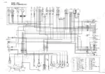 yanmar-vio35-2-crawler-backhoe-parts-catalog-y00k3753-wiring-5.webp Yanmar Vio35-2 previous version electrical wiring diagram showing cabin, switches, relays, fuse box, and wire color key.