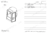 yanmar-vio35-6a-excavator-crawler-back-hoe-parts-catalog-0cs10-m57800en-cab-parts-108.webp Yanmar VIO35-6A cabin body parts diagram and list, showing cabin assembly, radiator and window labels, and tree clips.