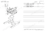 yanmar-vio35-6a-excavator-crawler-back-hoe-parts-catalog-0cs10-m57800en-chassis-parts-83.webp Yanmar VIO35-6A turning frame exploded view parts diagram with bush, seal, and mount assembly list.