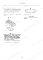 yanmar-vio38u-excavator-service-manual-mma77enma00101-wiring-86.webp Yanmar ViO38U engine cylinder head reassembly, bolt tightening sequence diagram, and torque specification table.