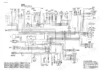 yanmar-vio40-1-crawler-backhoe-parts-catalog-y00k3483-wiring-16.webp Yanmar Vio40-1 electrical wiring diagram showing cabin, starter switch, battery, alternator, and fuse box connections.