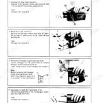 Yanmar ViO40-1 hydraulic equipment disassembly procedure for valve block, gear pump, and body kit separation.