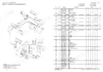 yanmar-vio40-3-crawler-back-hoe-parts-catalog-0cs10-m45101en-boom-parts-107.webp Yanmar Vio40-3, 3TNV88-XBV exploded view diagram and parts list for boom and boom bracket assembly components.
