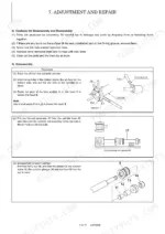 yanmar-vio45-5-vio55-5-excavator-service-manual-procedures-463.webp Yanmar ViO45-5, ViO55-5 hydraulic cylinder disassembly procedure, including head removal and rod assembly diagrams.