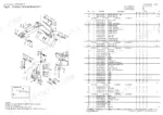 Yanmar Vio45-5B exploded view diagram and parts list for boom and boom bracket assembly components.