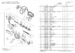 Yanmar Vio45-5B exploded view diagram and parts list for the hydraulic pump and joint assembly.