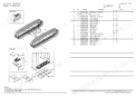 yanmar-vio45-6a-excavator-crawler-back-hoe-parts-catalog-0cs10-m59200en-chassis-parts-74.webp Yanmar VIO45-6A crawler parts diagram showing track shoe, link, pin, and bolt assembly with corresponding parts list table.