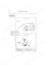 yanmar-vio50-6a-excavator-service-manual-mmb34enma00101-wiring-35.webp Yanmar ViO50-6A wiring diagram showing seat mount harness, LCD monitor connections, and electrical component reference table.
