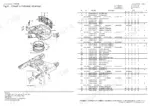 yanmar-vio55-5-excavator-crawler-back-hoe-parts-catalog-0cs10-m46903en-chassis-parts-50.webp Yanmar Vio55-5 exploded view diagram and parts list for frame and turning bearing assembly components.