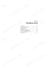 yanmar-vio57-6a-excavator-service-manual-mmb45enma0101-hydraulic-schematics-16.webp Yanmar ViO57-6A service manual Chapter 2 Technical Data table of contents listing specifications and schematics.