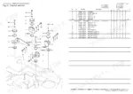 yanmar-vio70-crawler-back-hoe-parts-catalog-0ck10-m33003en-engine-parts-27.webp Yanmar VIO70 engine mount exploded view diagram and parts list showing brackets, bolts, washers, and stopper assembly.