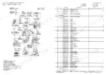 yanmar-vio70-crawler-back-hoe-parts-catalog-0ck10-m33003en-parts-list-10.webp Yanmar VIO70 cabin label parts list and diagram showing placement of warning, caution, and specification decals.